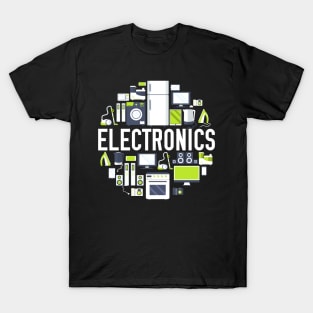 Electronic t shirt hot sale